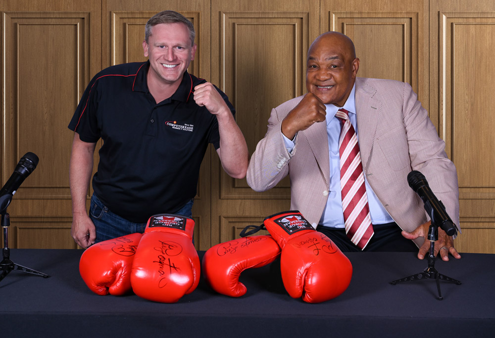 George Foreman and rayan