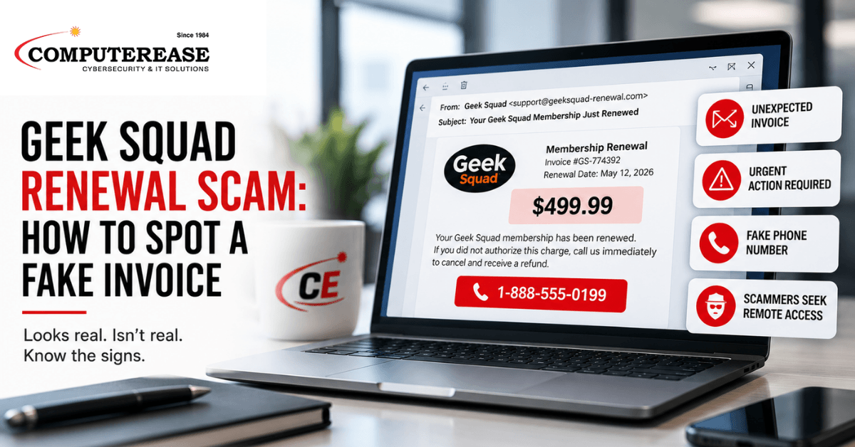 Geek Squad Renewal Scam